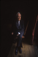 Washington DC.

Supreme Court  Chief Justice Warren Burger moments before a news conference announcing his retirement from the court. - © John Francis Ficara/ All Rights Reserved