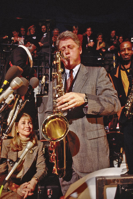 Washington, DC:

Clinton Campaign
Bill Clinton plays Sax at a DC nightclub.