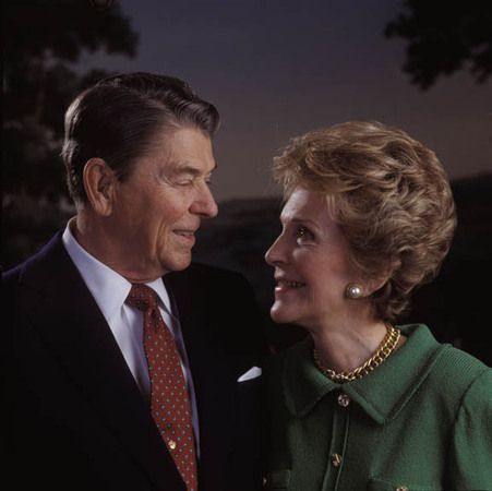 Washington DC:
Pres. and Mrs. Reagan.