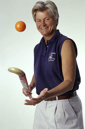 Norfolk, Virginia:
Woman's field hockey coach Beth Anders.