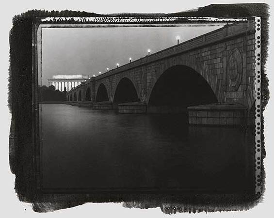 Washington, DC:

Memorial Bridge

Polaroid 55/Kallitype Print.