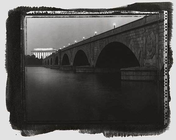 Washington, DC:
Memorial Bridge
Polaroid 55/Kallitype Print.