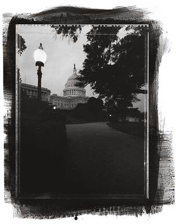 Washington, DC:
United Strates Capital Building
Polaroid 55/Kallitype Print.