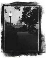 Washington, DC: United Strates Capital Building Polaroid 55/Kallitype Print.